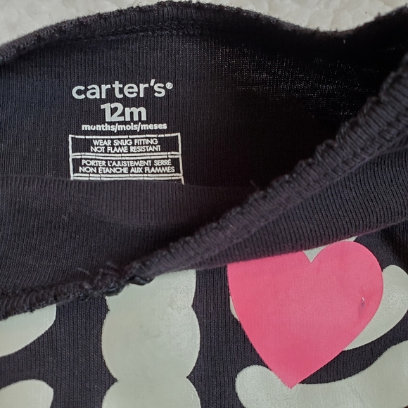 Carter's 12m Halloween pajamas - Picture 5 of 6